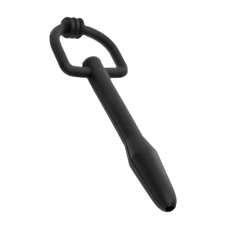 Hohler Harnröhren-Plug aus Silikon - 9 mm