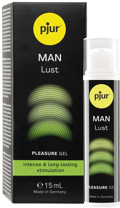 pjur MAN Lust | Stimulierendes Gel für Männer | Auf Wasserbasis | 15 ml