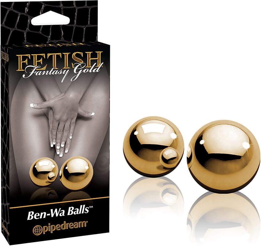 Fetish Fantasy Ben Wa Balls Gold Edition | Ben Wa Liebeskugeln | Gold