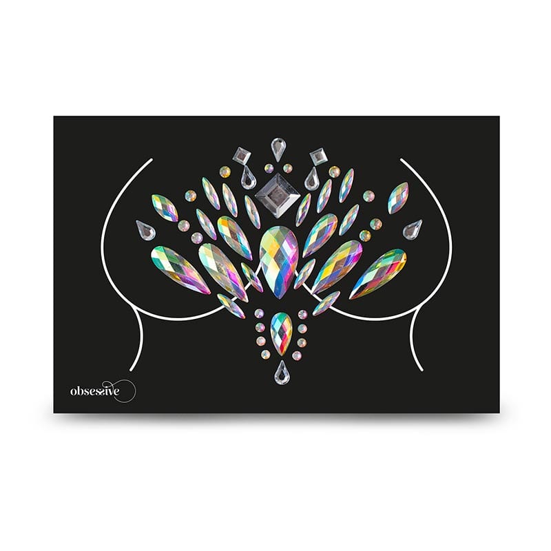 Obsessive 2900 | Bijou autocollant pour les seins