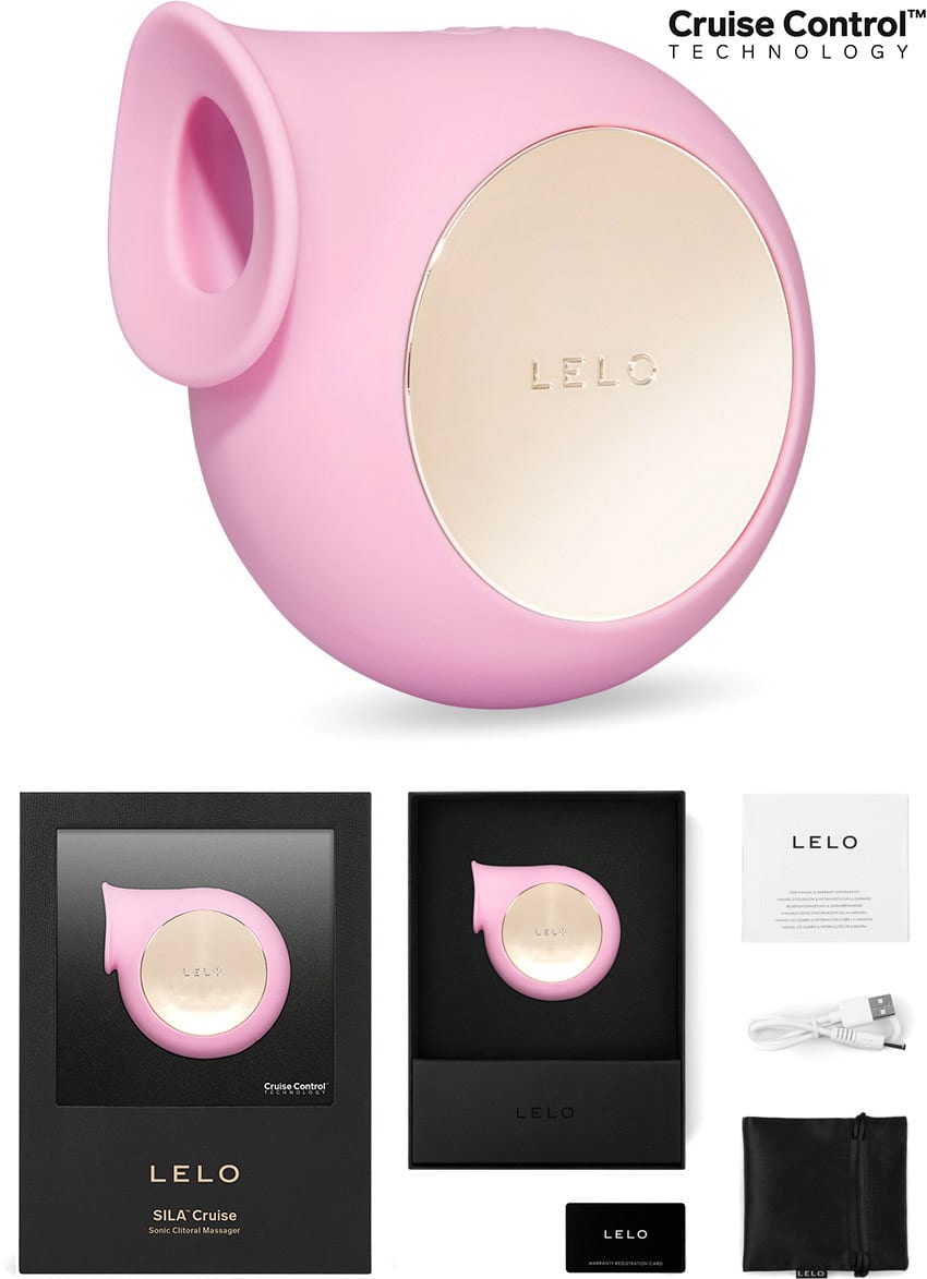LELO Sila Cruise | Stimulateur de clitoris à ondes soniques | Rose