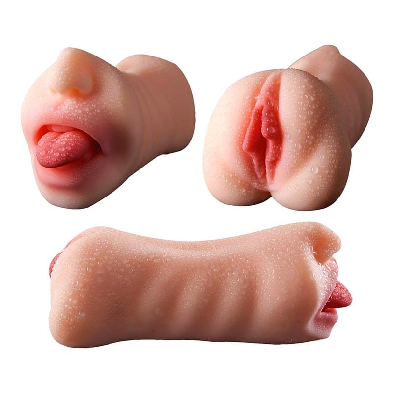 Man Eater Skinsations | 2 in 1 Masturbator | Mund und Vagina