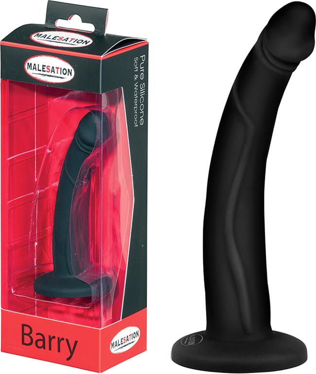 Dildo Malesation Barry - Godemichet noir de 12 cm