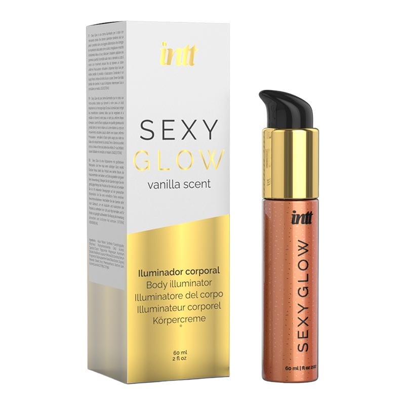 Intt Sexy Glow | Crème corporelle illuminatrice | Senteur vanille