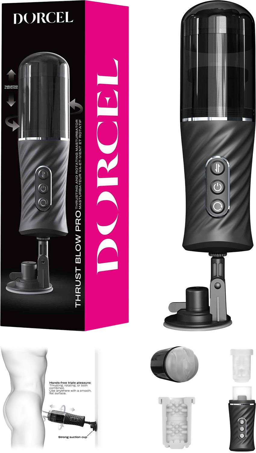 Dorcel Thrust Blow Pro | Masturbateur automatique pour homme