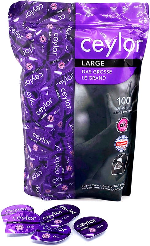 Ceylor Large - XL-Kondom für sehr grosse Penisse