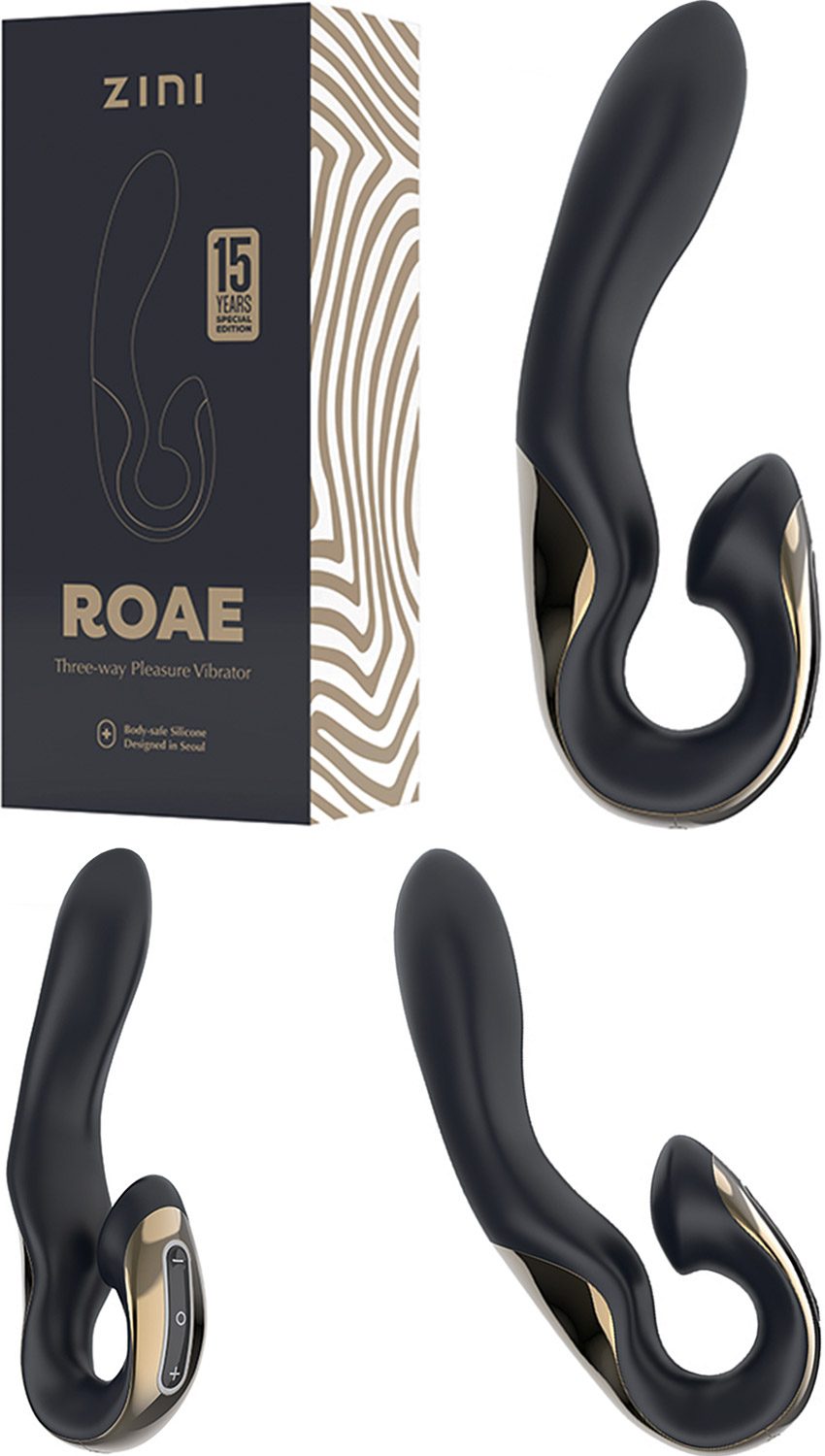 Zini Roae | Vibrator mit dreifacher Stimulation | USB aufladbar