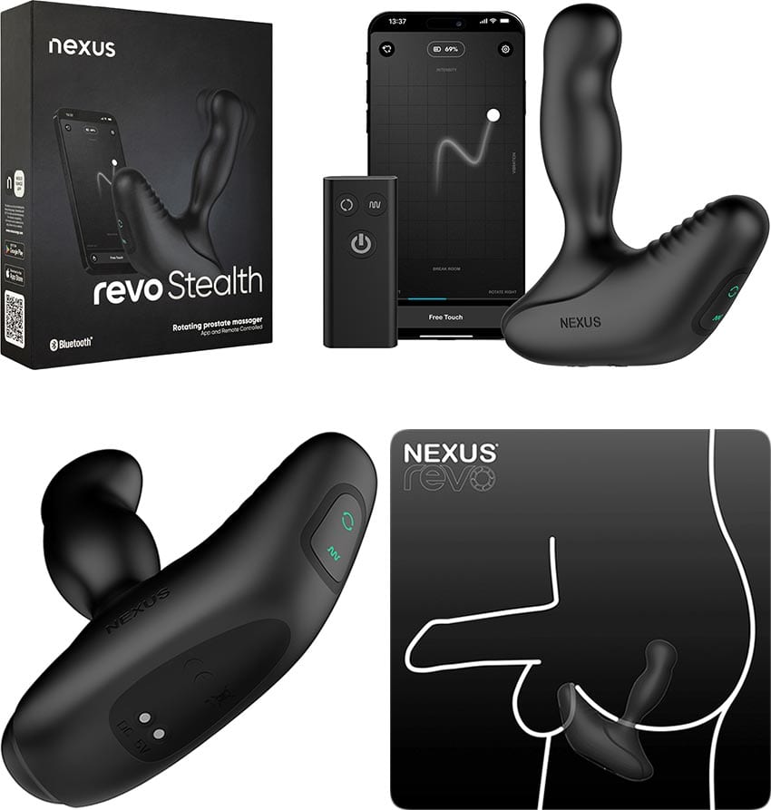 Nexus Revo Stealth | Vibromasseur anal télécommandé | Version 2