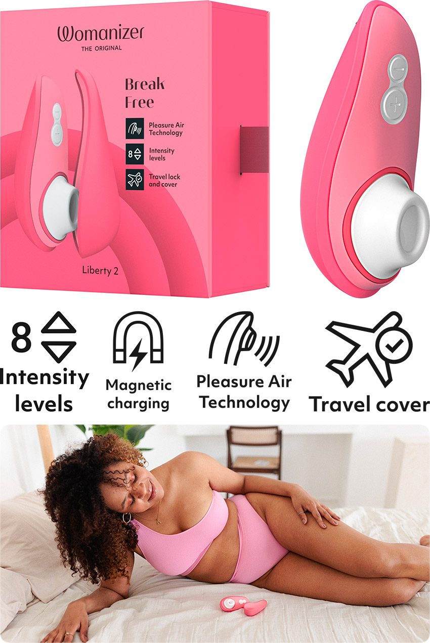 Womanizer Liberty 2 | Ultrakompakter Klitorisstimulator | Rosa
