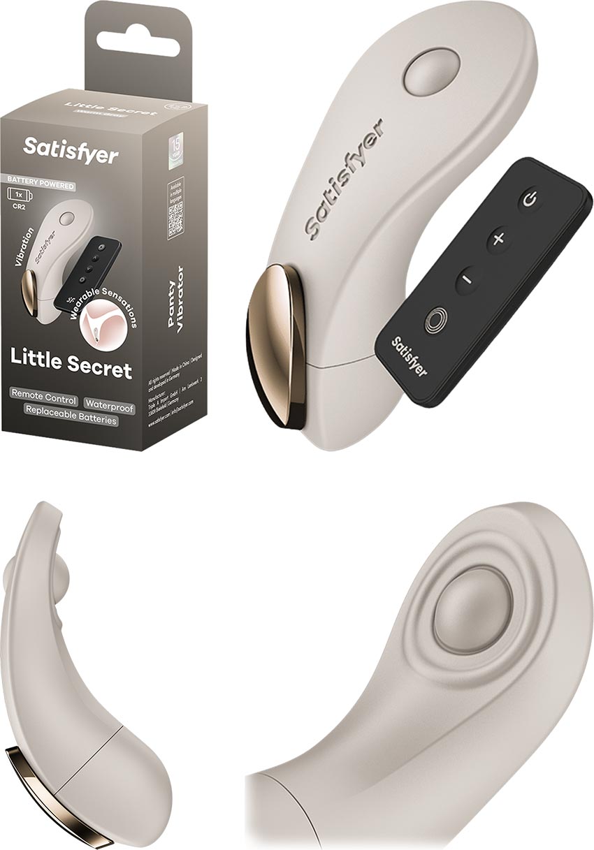 Satisfyer Little Secret | Vibrator für Höschen | Ferngesteuert