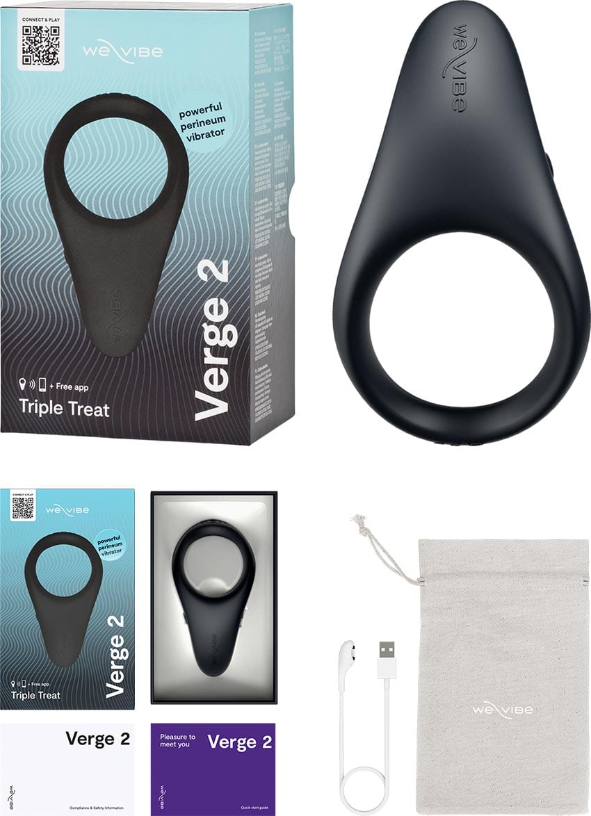 We-Vibe Verge 2 | Vibrierender Penisring | Vernetzt und komfortabel