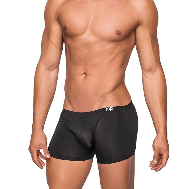 Male Power Seamless Sleek | Eng anliegende, elegante Shorts mit Satin-Effekt