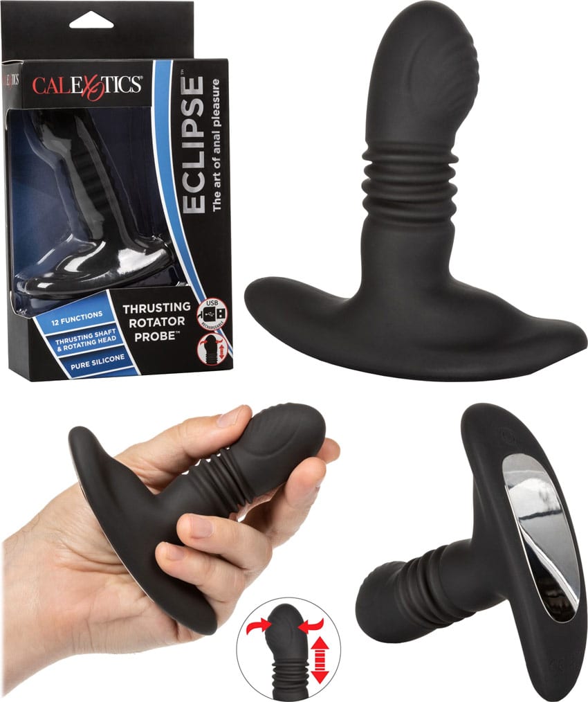 CalExotics Eclipse | Masseur prostatique avec système de va-et-vient