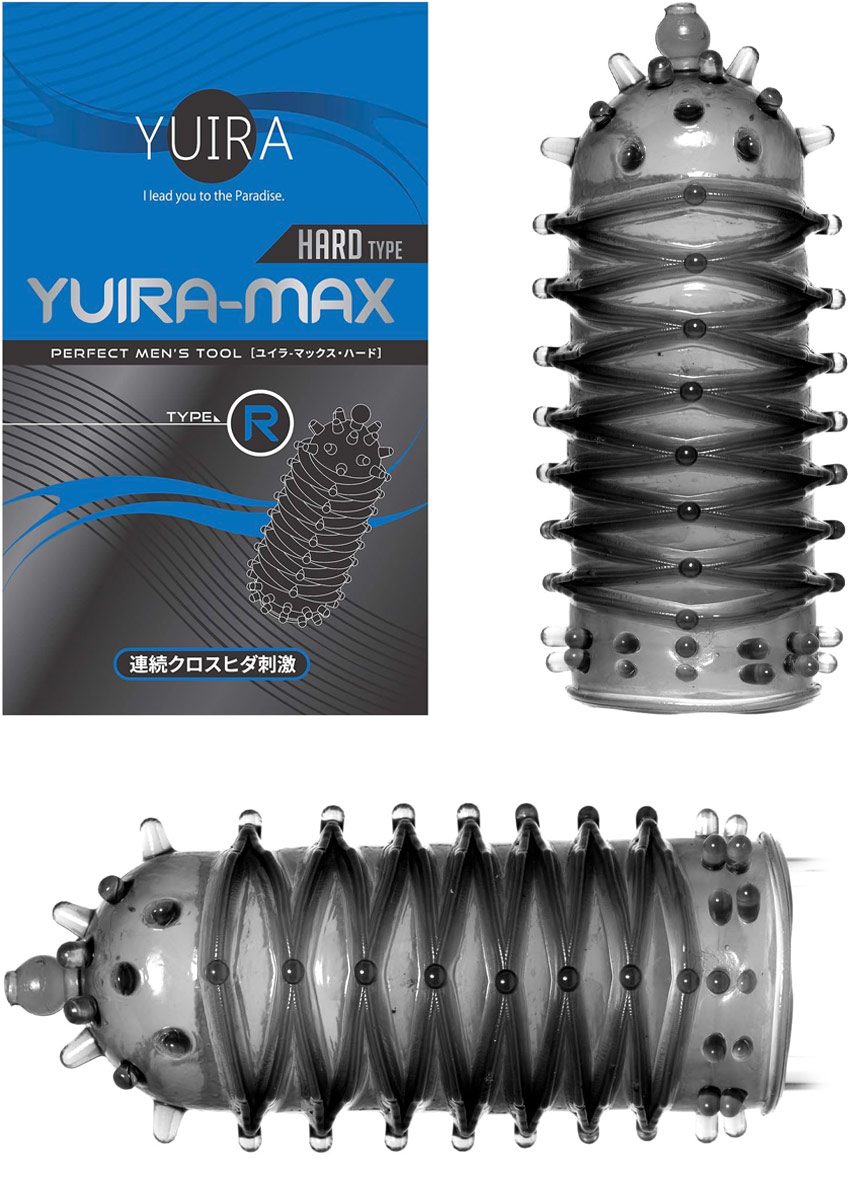 Yuira-Max Type R | Ultraweiche, stimulierende Penishülle