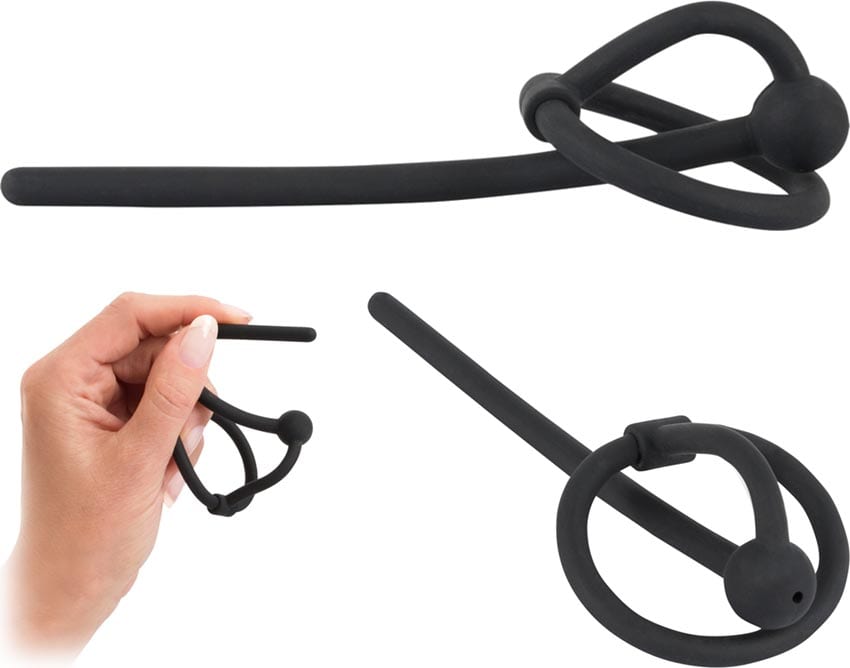 You2Toys Piss Play | Plug urétral creux en silicone souple