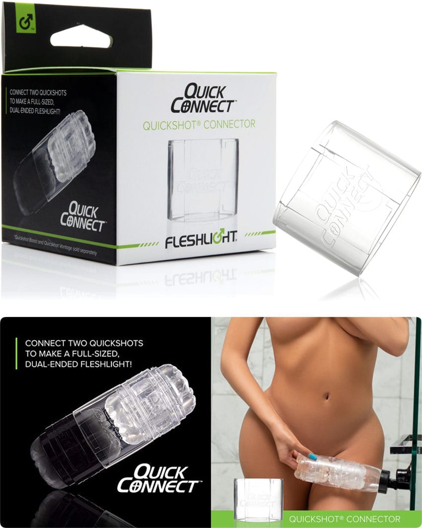 Fleshlight Quick Connect | Adaptateur pour masturbateurs QuickShot