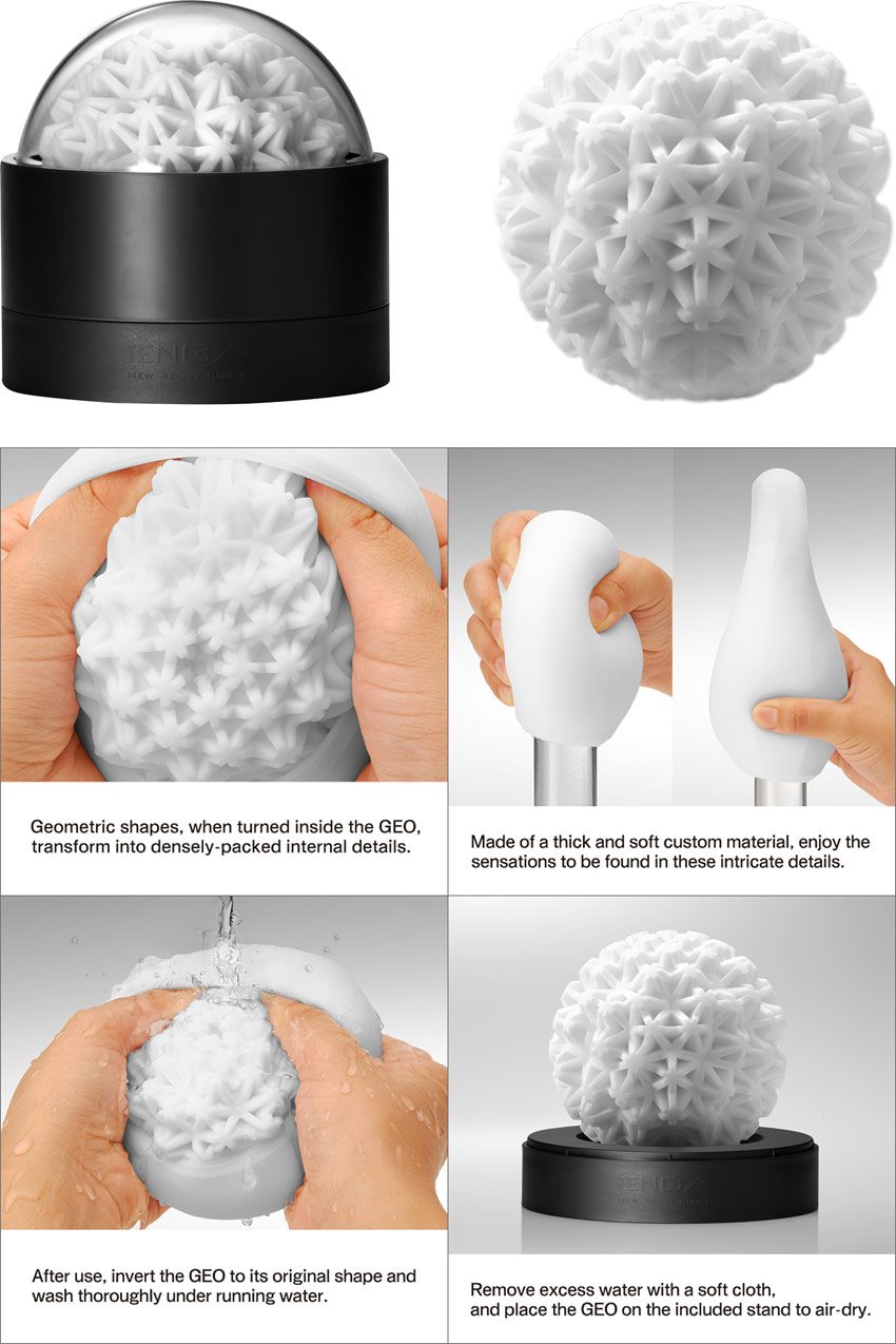 Tenga GEO Coral | Masturbateur avec surface stimulante 3D