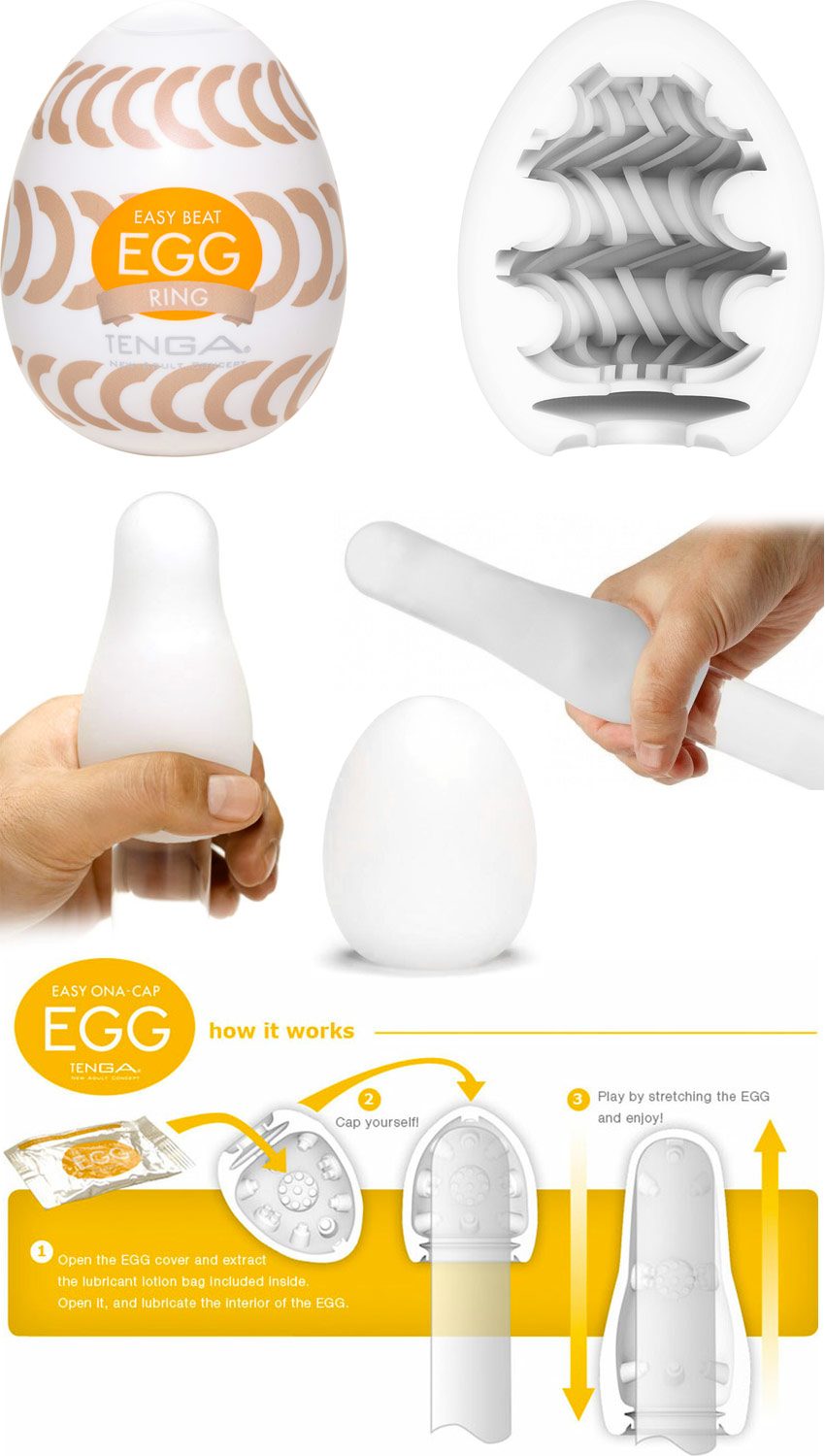 Tenga Egg Ring | Masturbateur | Gaine de stimulation pour pénis