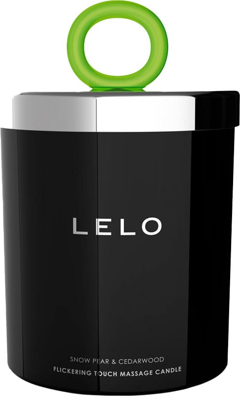 LELO Bougie de massage | Poire et bois de cèdre, au beurre de karité