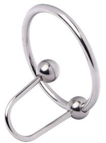 Spermstopper - Cockring aus Edelstahl - 30 mm