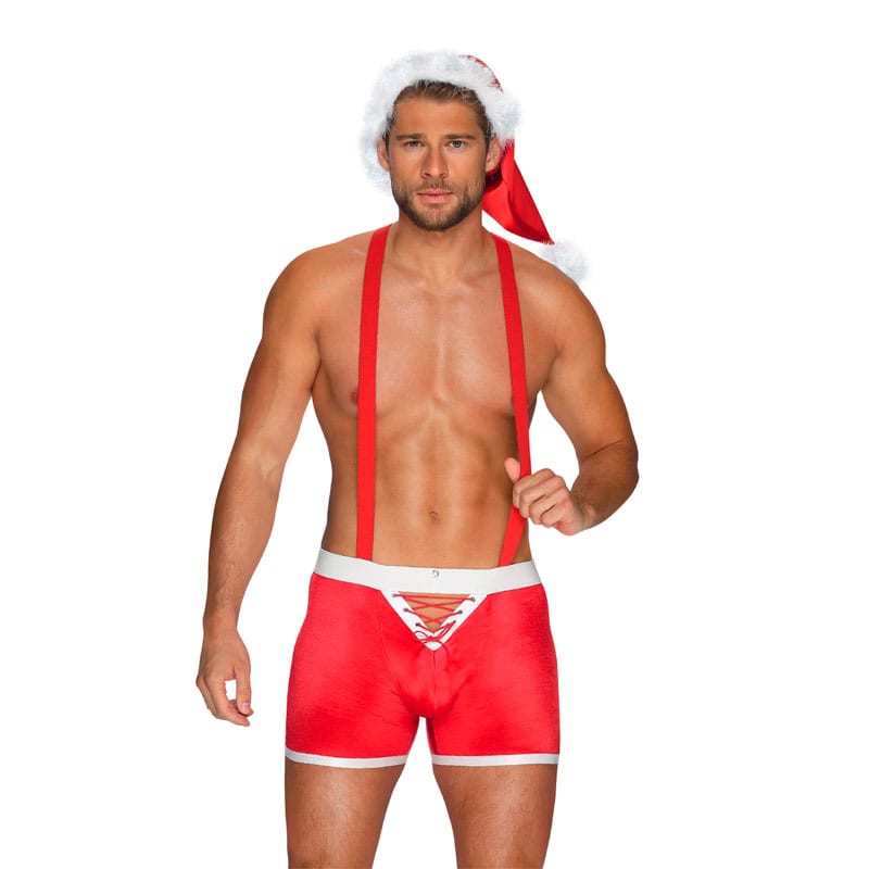Obsessive Ensemble de Noël Mr Claus - 4 pièces