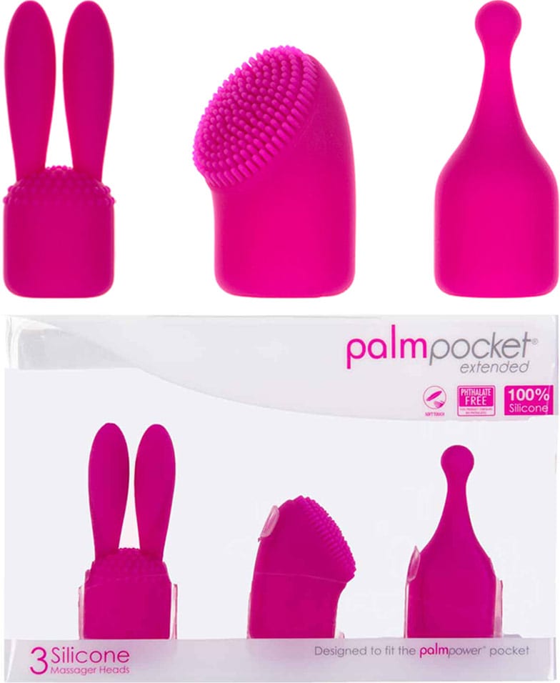 PalmPower | Embouts PalmPocket pour vibromasseur PalmPower Pocket