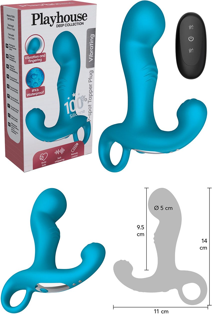 Playhouse Deep Collection P-spot Tapper | Analplug für den P-Punkt