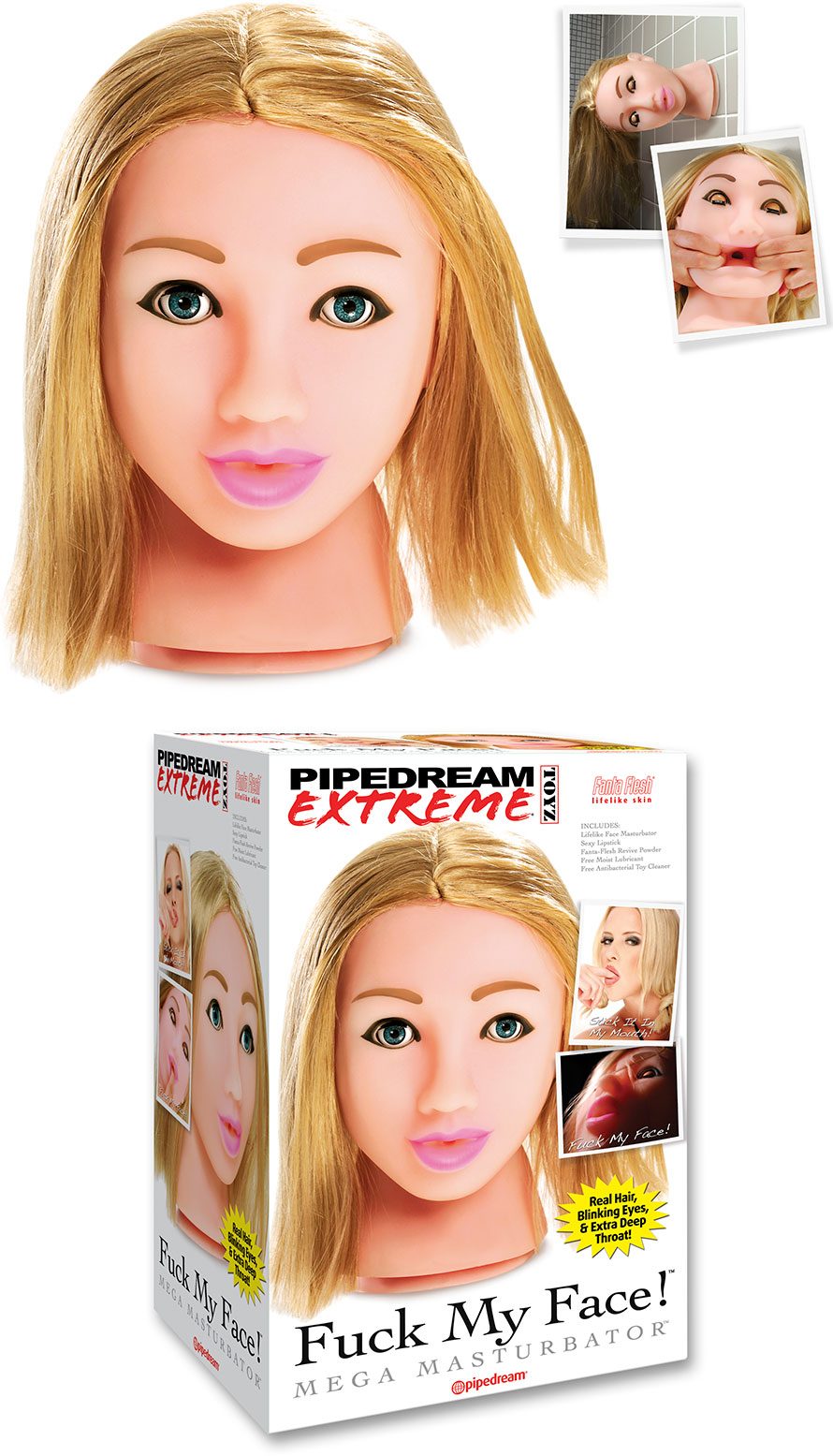 Extreme Mega Fuck My Face Blonde - Masturbateur Fellation