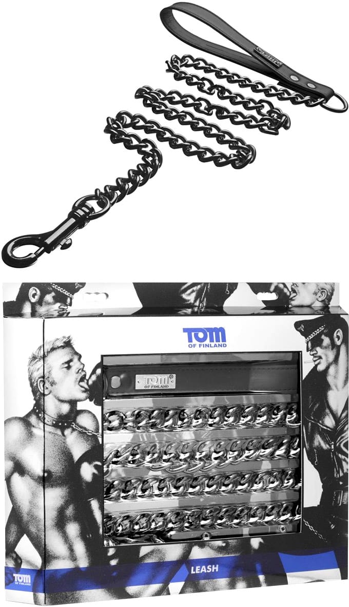 Laisse en métal avec mousqueton Tom of Finland