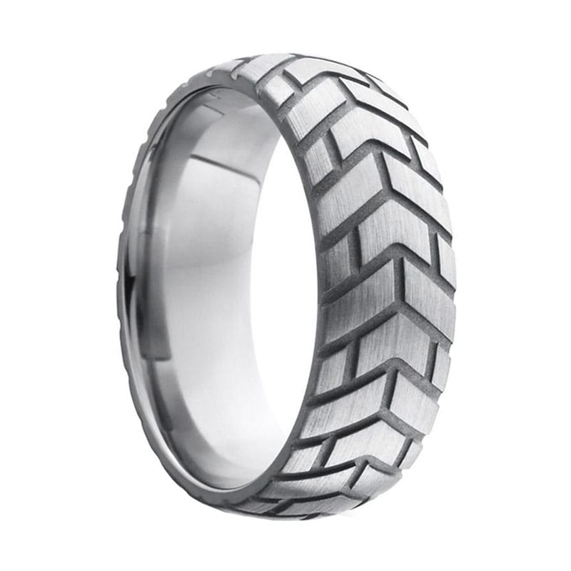 Black Label DoNut | Reifenförmiger Penisring aus Metall | 50 mm