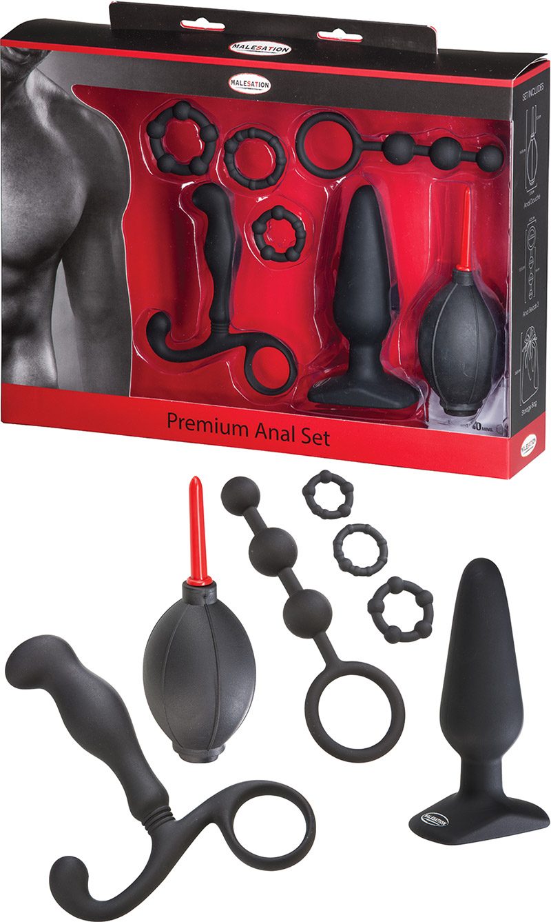 Malesation Premium Anal Set | Pack de sextoys pour le sexe anal