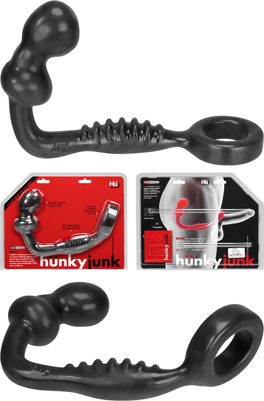 Hünkyjunk Ripple AssLock | Penisring und Analplug