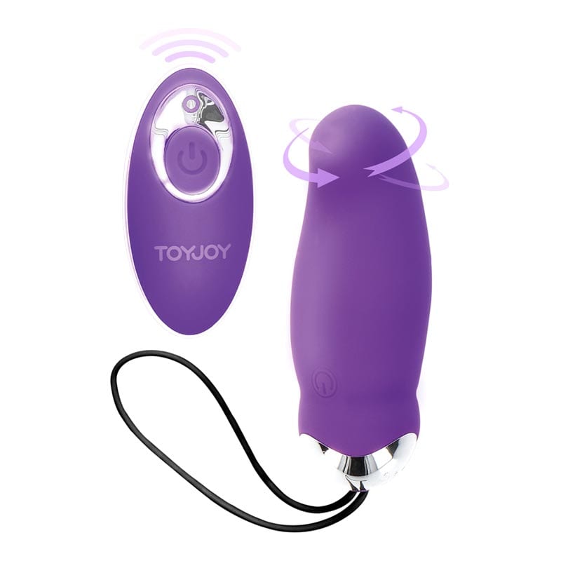 ToyJoy Make My Orgasm Eggsplode | Oeuf vibrant et rotatif