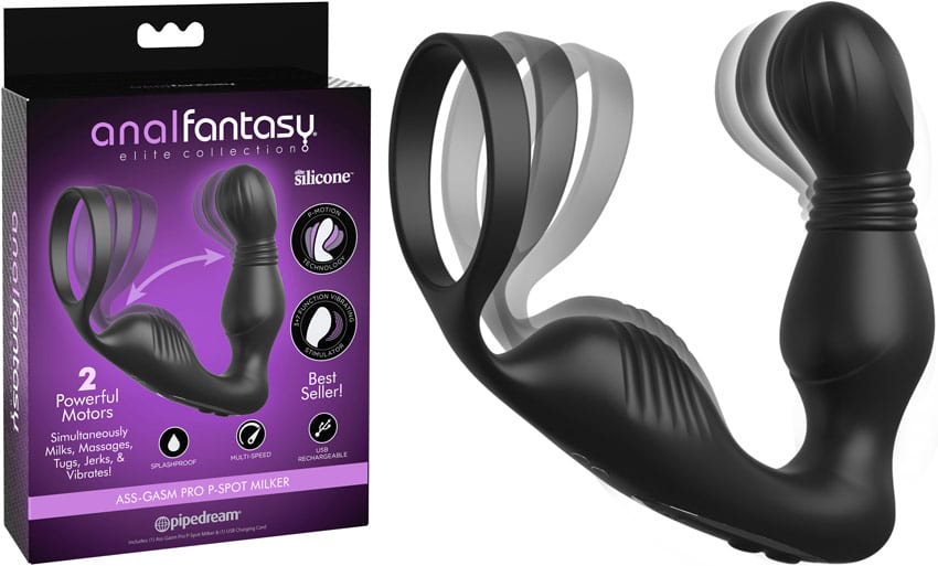 Anal Fantasy Ass-Gasm | Penisring mit Prostatastimulator