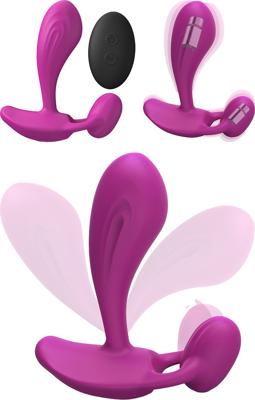 Love to Love Witty | Vibromasseur triple action commandé à distance
