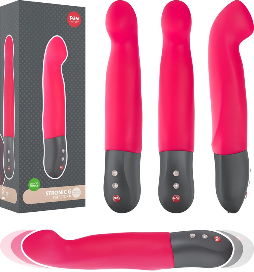 Fun Factory Stronic G | Pulsateur avec tête spécial point G féminin