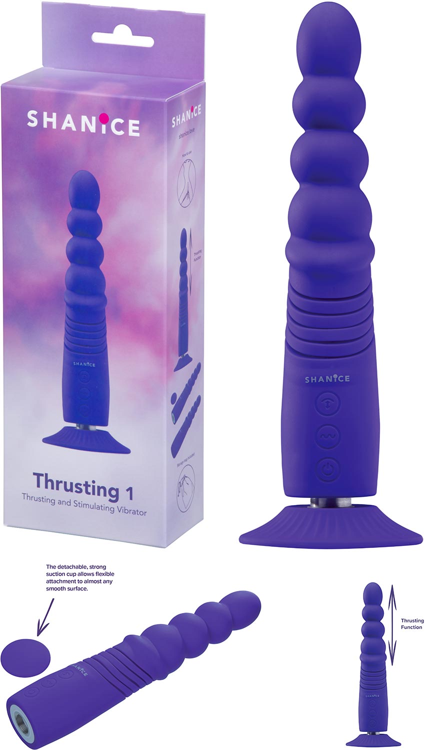 Shanice Thrusting 1 | Vibromasseur va-et-vient puissant