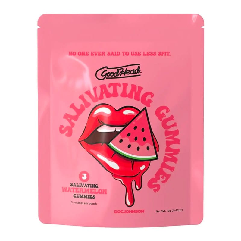 GoodHead Salivating Gummies | Bonbons pour sexe oral pastèque