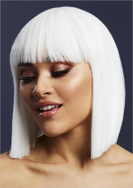 Fever Wigs Lola | Perruque de qualité professionnelle | Blanc