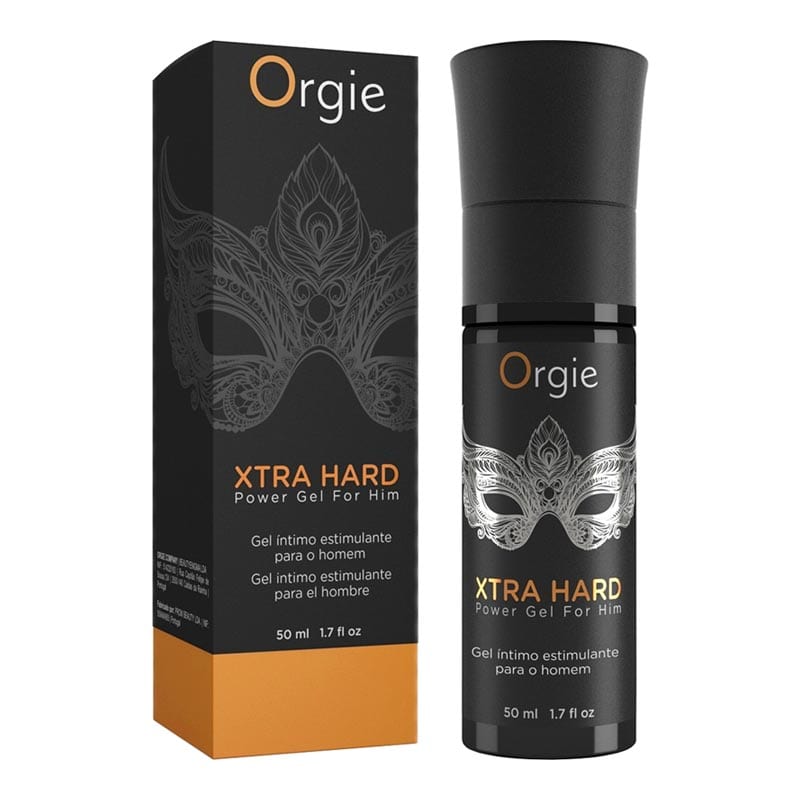 Orgie Xtra Hard | Gel intime pour homme | Améliore l'érection