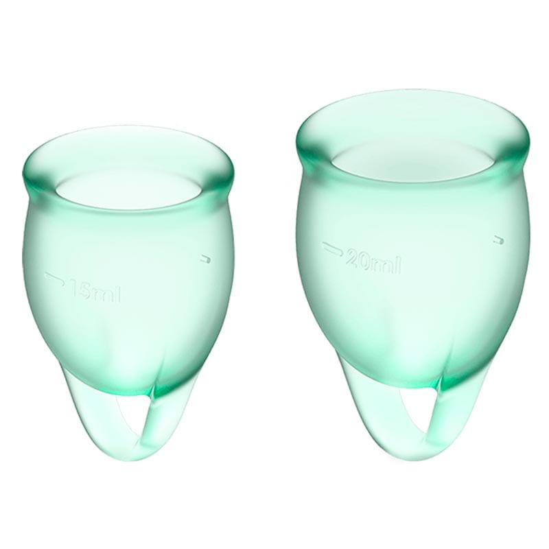 Satisfyer Feel Confident | Coupe menstruelle en silicone 15 & 20 ml