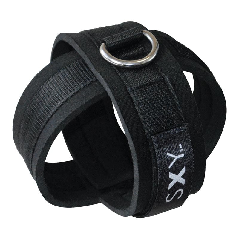 SXY Cuffs | Menottes croisées en néoprène | Idéales pour jeux BDSM