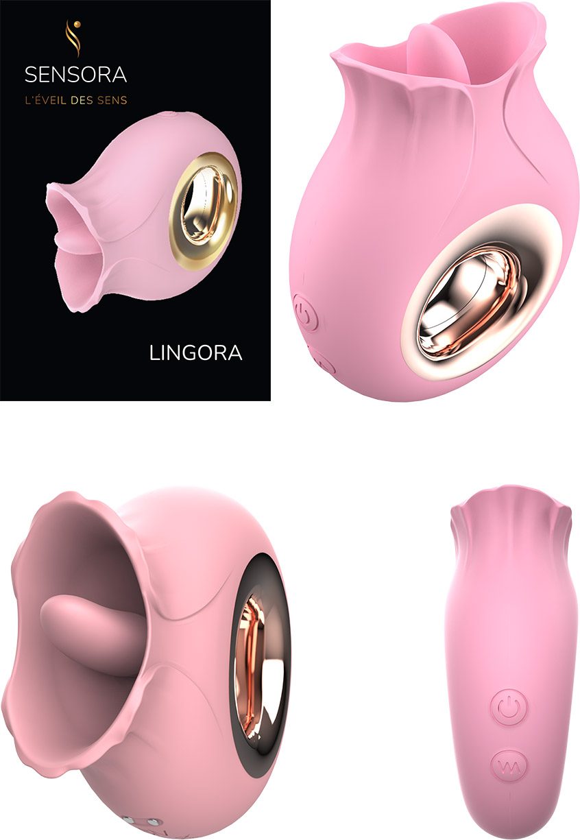 Stimulateur clitoridien Sensora Lingora - KissKiss