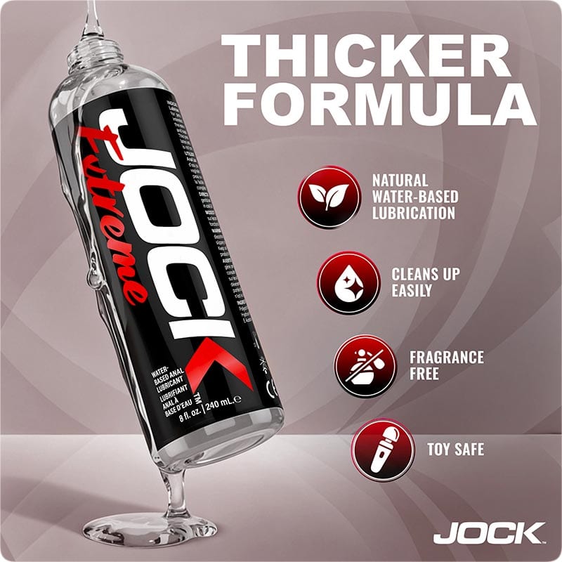 Jock Extreme | Dickflüssiges Anal-Gleitmittel auf Wasserbasis