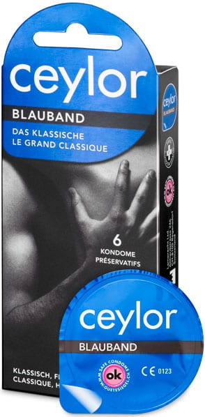 Ceylor Blauband - 6 Kondome - Diskrete Lieferung in 24 Std