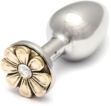 Rosebuds Daisy | Analplug aus Edelstahl und Bronze