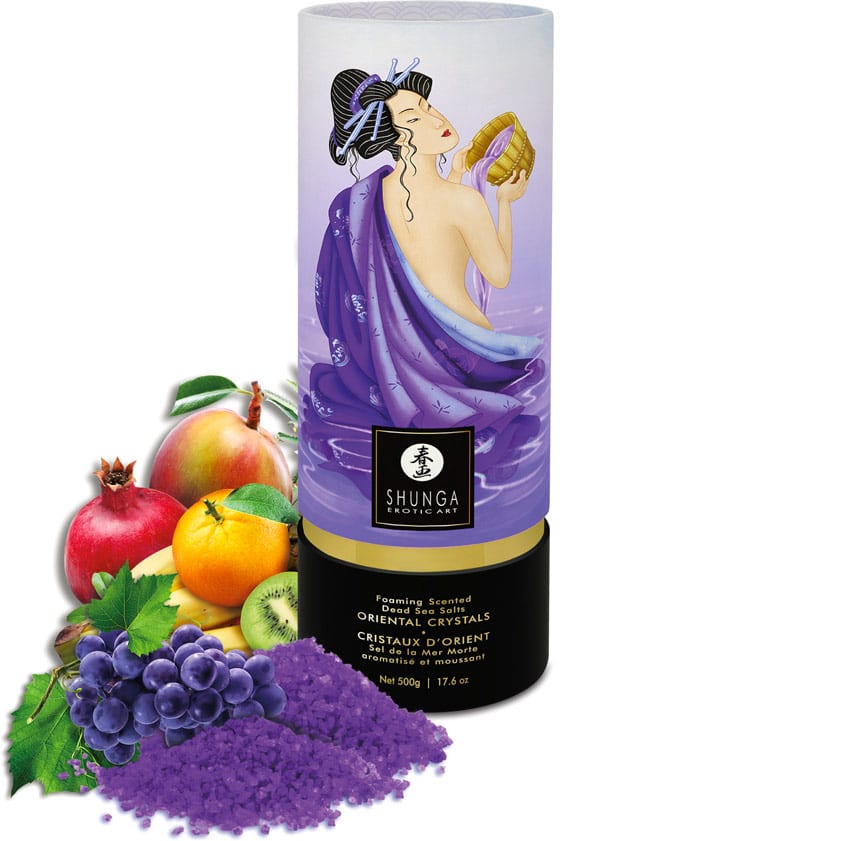 Shunga Oriental Crystals | Schaumbadesalz | Exotische Früchte