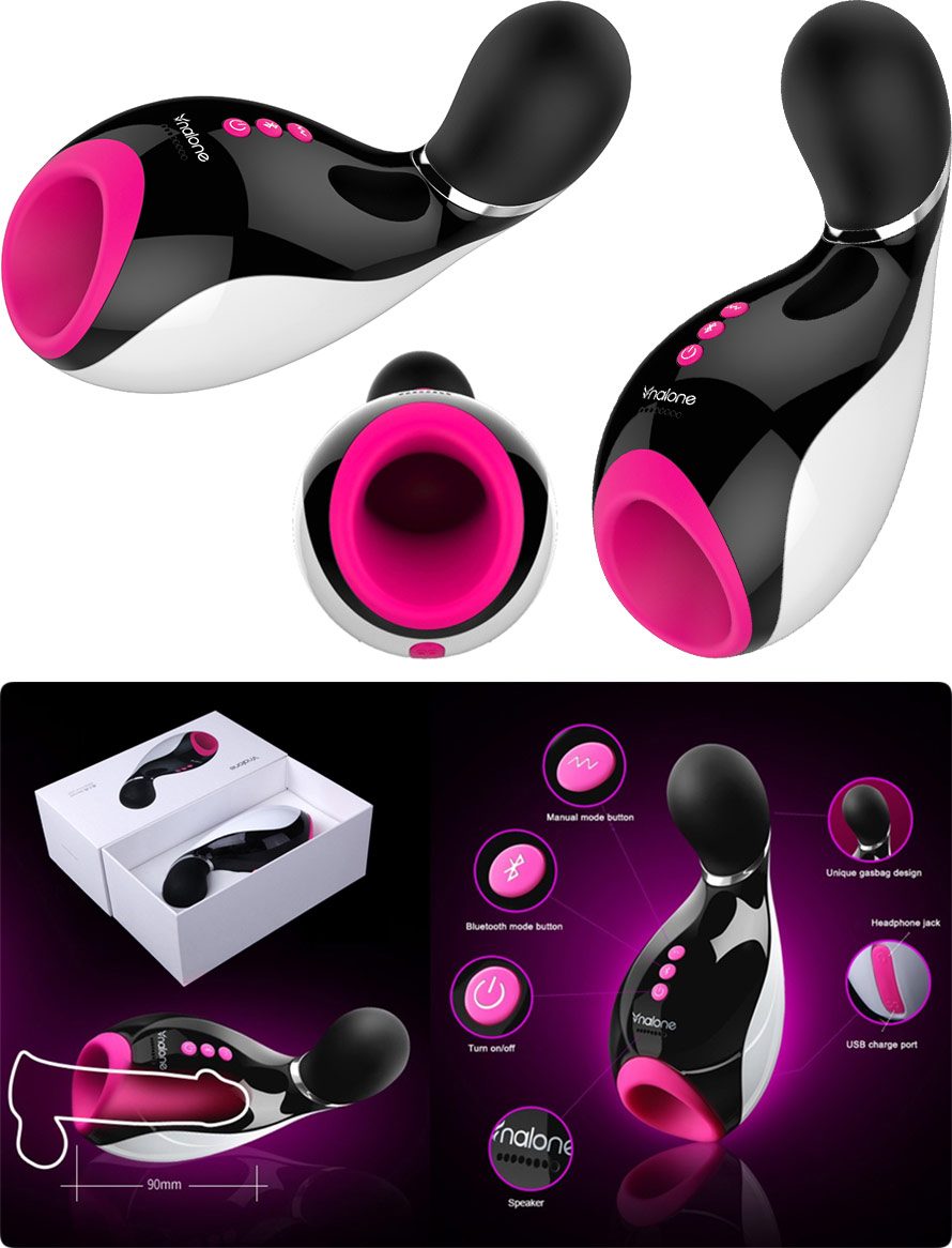 Nalone Oxxy | Masturbateur vibrant avec technologie Bluetooth