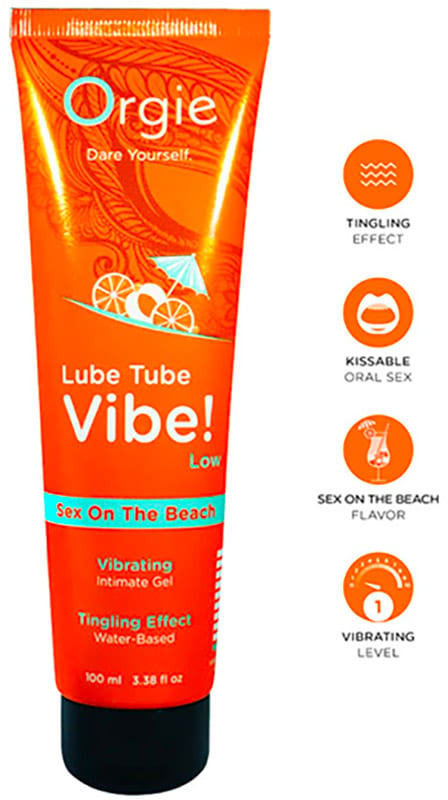 Orgie Lube Tube Vibe! | Intimgel mit Cocktailgeschmack Sex On the Beach