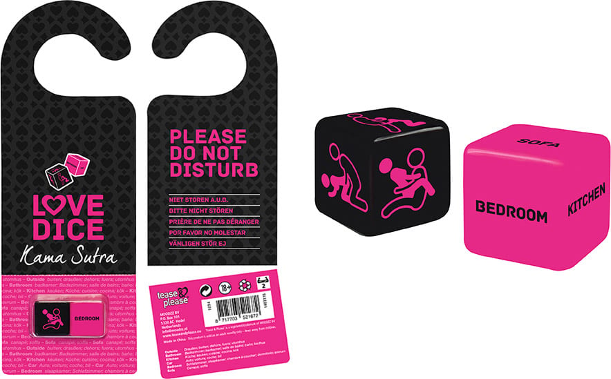 Kama Sutra Love Dice - Dés érotiques (positions sexuelles et lieus)